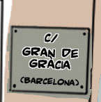 Direccin Antifaz Comic : c/ Gran de Grcia , 239 , 08012 Barcelona